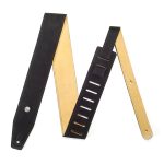 გიტარის ქამარი ტყავის შავიBMF-S01 STRAP SUEDE EBONY -EA - Image 2