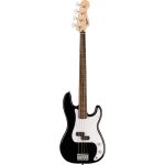ბას გიტარა Fender SQUIER Sonic Precision Bass, Laurel Fing, White Pickg, Black