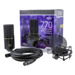 კონდენსატორული მიკროფონის კომპლექტი MXL 770 COMPLETE condenser mic