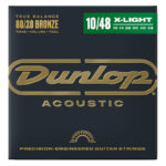 აკუსტიკური გიტარის სიმები DUNLOP DAB1048 AG-BRS 10/48 - 6/SET strings