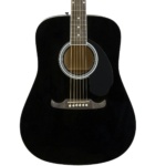 აკუსტიკური გიტარა Fender FA-125 WF acoustic guitar With Bag(Black) - Image 2