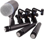 დრამის მიკროფონები Shure DMK57-52 4 drum microphone - Image 2