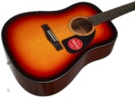 აკუსტიკური გიტარა Fender CD-60 SB V3 acoustic guitar - Image 2
