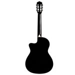 ელექტრო კლასიკური გიტარა Cordoba Fusion 5 Jet BLK electric classic guitar - Image 2