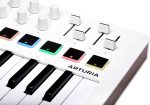 მიდი პიანინო Arturia MiniLAB 3 white - 25 Slim-key Controller - Image 4