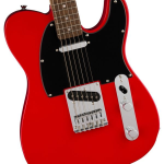 ელექტრო გიტარა SQUIER Sonic Tele, Laurel Fing, Black Pickg, Torino Red - Image 4