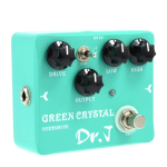 ელექტრო გიტარის ეფექტი JOYO Dr.J D-50 Green Crystal Overdrive Guitar Effects Pedal - Image 3