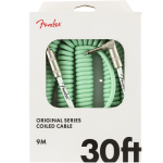 ინსტრუმენტის კაბელი FENDER Original Series Coil Cable, Straight-Angle, 30', Surf Green - Image 4