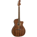 აკუსტიკური გიტარა Fender FSR Newporter Player WF electric acoustic guitar (All mahogany) - Image 6