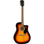 ელექტრო აკუსტიკური გიტარა Fender FA-125CE Dreadnought WF elctric acoustic guitar (Sunburst) - Image 5