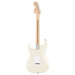 ელექტრო გიტარა Fender Squier Affinity Series Stratocaster MF electric guitar (Olympic white) - Image 5