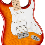ელექტრო გიტარა Fender Squier Affinity Series Stratocaster FMT HSS MF electric guitar (Sienna sunburst) - Image 5