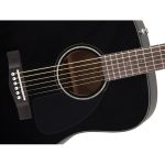 აკუსტიკური გიტარა FENDER CD-60 Dread V3 DS, Blk WN - Image 4