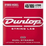 ბას გიტარის სიმები Dunlop DBHYN45105 HYBRID BASS-NKL SB 45/105 strings