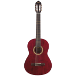 კლასიკური გიტარა Valencia VC204TWR classical guitar, trans. wine red