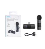 გადამცემი მიკროფონი BOYA BY-V1 wireless microphone - Image 2