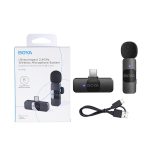 გადამცემი მიკროფონი BOYA BY-V10 wireless microphone - Image 2