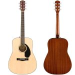 აკუსტიკური გიტარა Fender CD-60S WF acoustic guitar (Natural) - Image 2