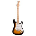 ელექტრო გიტარა FENDER Sonic Stratocaster, Maple Fingerboard, White Pickguard, 2-Color Sunburst