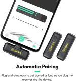 გადამცემი მიკროფონი BOYA BY-WM3T2-U2 wireless microphone - Image 2
