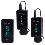 გადამცემი მიკროფონი BOYA BY-XM6-S2 wireless microphone - Image 4