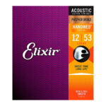 აკუსტიკური გიტარის სიმები Elixir nanoweb 12/53 acoustic guitar