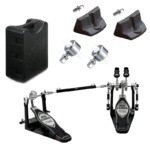 დრამის პედალი ორმაგი Tama iron cobra HP900RWN Double drum pedal (w/ Case) - Image 2