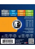 ელექტრო გიტარის სიმები Elixir 12002 super light - nano web electric guitar strings. Gauges: 009-042 - Image 2