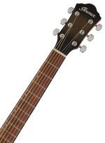 ელექტრო კუსტიკური გიტარა IBANEZ AEWC11-TCB acoustic-electric guitar (Transparent charcoal burst) - Image 6
