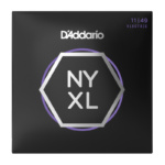 ელექტრო გიტარის სიმები Daddario NYXL1149  electric guitar strings set  carbon steel alloy, nickel wound, gauges: 011-049