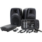 პორტატული დინამიკი Gemini ES-210MXBLU E "Pair 10"" Active Speakers
EU230V with Mixer"