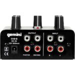 DJ მიქშერი Gemini MM1BT E	"2 Channel DJ Bluetooth
Mixer EU230V" - Image 3