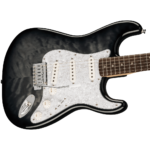 ელექტრო გიტარა Squier FSR Affinity Series Stratocaster QMT LF electrtic guitar (Black) - Image 2