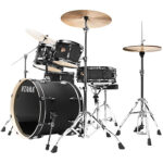 აკუსტიკური დრამის კომპლექტი TAMA IP50H6WBN-BOB Imperialstar Drum kit  (20" BD 5pc Kit), w/Black Nickel Shell Hardware - Image 3