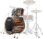 აკუსტიკური დრამის კომპლექტი TAMA MBS42S-CAR Starclassic Performer drum kit (22" BD, Caramel Aurora) - Image 2