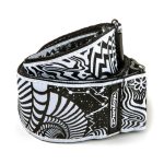 გიტარის ქამარი dunlop ILD02 STRAP I LOVE DUST VORTEX - B/W - E - Image 2