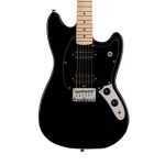 ელექტრო გიტარა SQUIER FSR Sonic Mustang HH, Maple Fingerboard, Black Pickguard, Black - Image 3