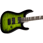 ელექტრო გიტარა JACKSON JS  Dinky JS20 DKQ 2PT, Amaranth Fingerb, Transparent Green Burst - Image 2