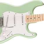 ელექტრო გიტარა SQUIER FSR Squier Sonic Stratocaster, Maple Fingerboard, White Pickguard, Surf Green - Image 2