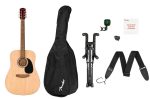 კუსტიკური გიტარის კომპლექტი FENDER FA-25 Dreadnought Acoustic Guitar Kit, Natural - Image 2