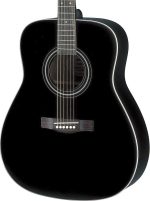 აკუსტიკური გიტარა YAMAHA FOLK GUITAR F370BLK - Image 2