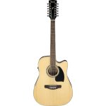 ელექტრო აკუსტიკური გიტარა IBANEZ PF1512ECE-NT Ac. Guitar (Natural High Gloss)