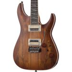 ელექტრო გიტარა Schecter C-1 Exotic Spalted Maple Satin Natural Vintage Burst - Image 2