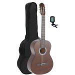 კლასიკური გიტარა GEWA Classical guitar Basic Set 4/4 walnut-colored PS510180