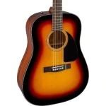 აკუსტიკური გიტარა Fender CD-60 Dreadnought V3 w/Case, Walnut Fingerboard, Sunburst - Image 3