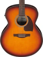 ელექტრო აკუსტიკური IBANEZ PJ50E-OAH Ac/El. Guitar JUMBO (Open Pore Vintage Amber Sunburst) - Image 3