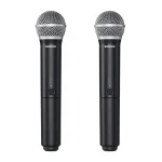 გადამცემი მიკროფონი Shure BLX288E/PG58-K3E	BLX288 DUAL PG58 VOCAL SYSTEM