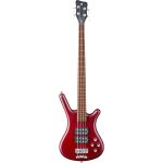 ბას გიტარა Warwick RockBass Corvette, 4-String - Burgundy Red Transparent Satin