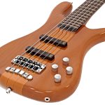 ბას გიტარა  Warwick RockBass Streamer NT I, 5-String - Honey Violin Transparent High Polish - Image 4
