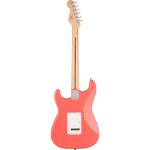 ელექტრო გიტარა SQUIER Sonic Strat HSS, Maple Fing, White Pickg, Tahitian Coral - Image 3